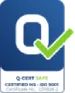 Q-Cert Safe — ISO 9001 certified